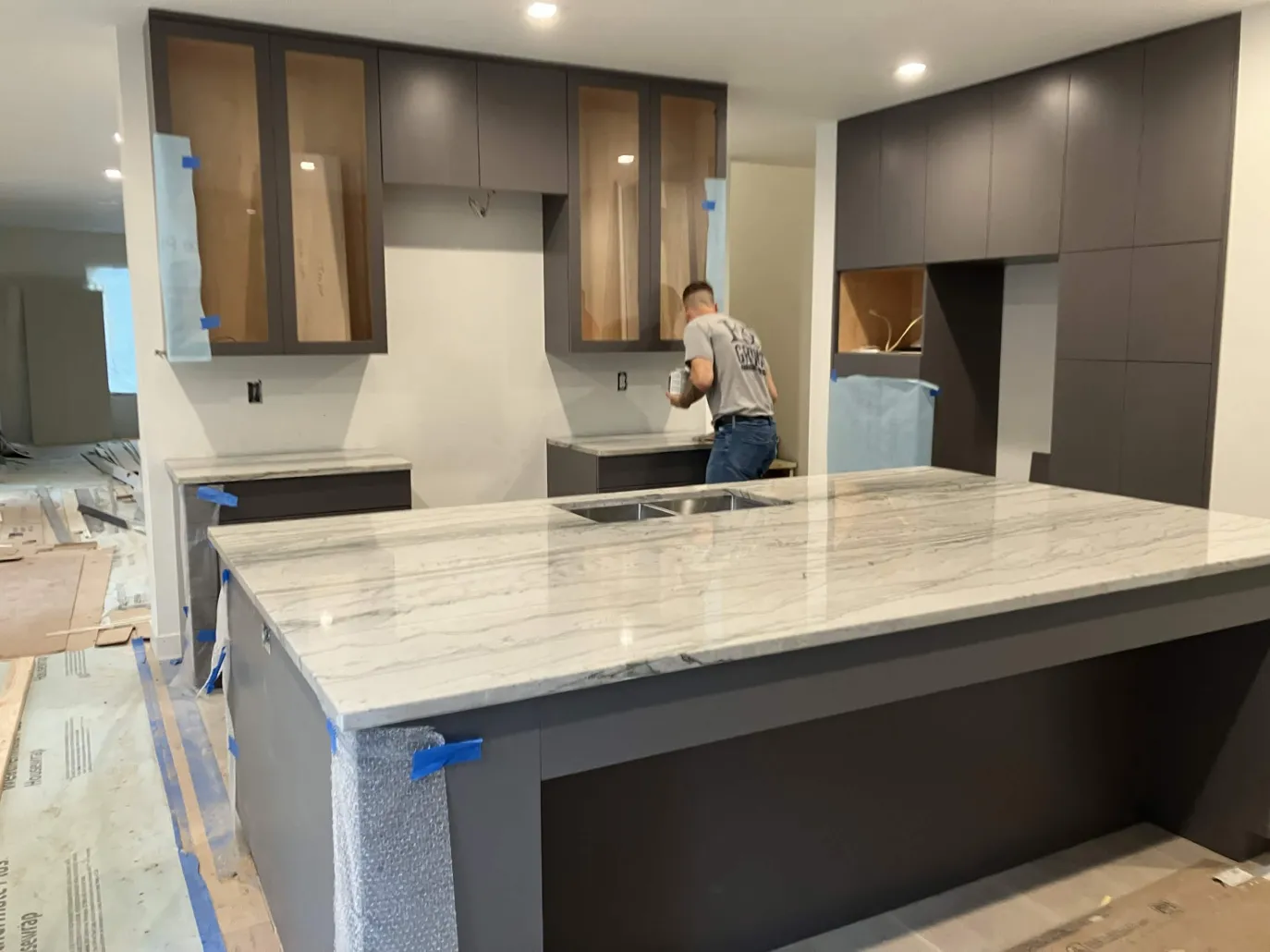 McKinley construction - Interior